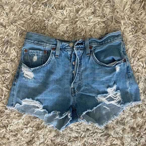 Levi's Pants - levi’s 501 denim shorts